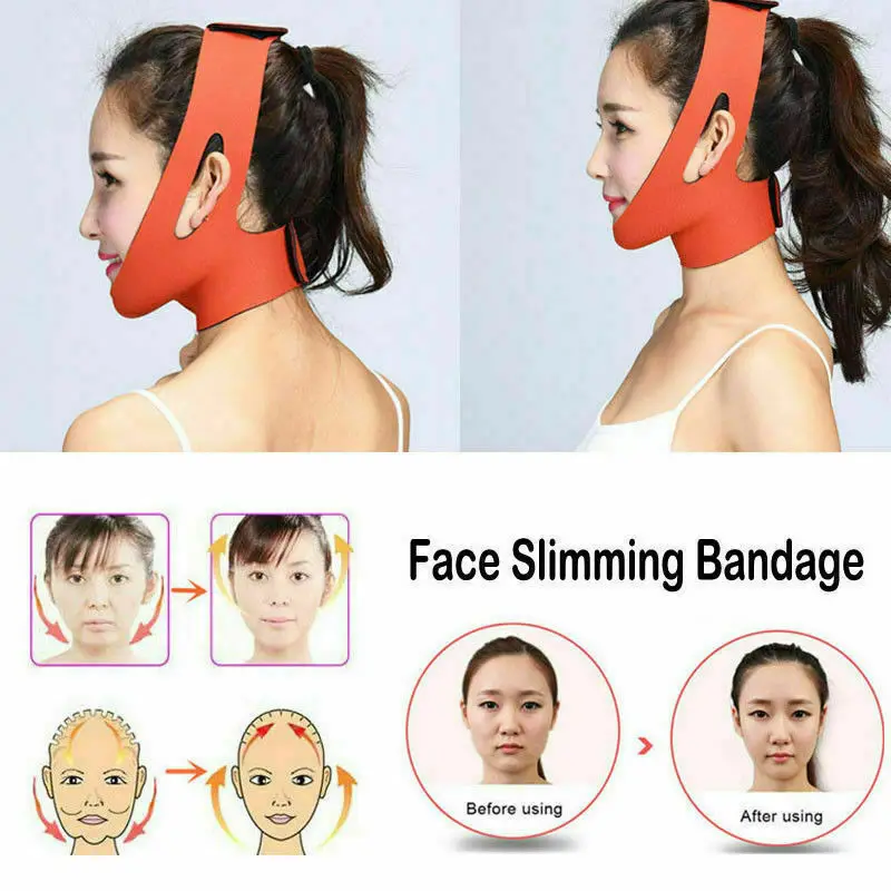 

Face Lift Belt Reduce Double Chin Slim Lifting Anti Wrinkle Strap Band Slimming Thin Facial Belt Slimmer Tools