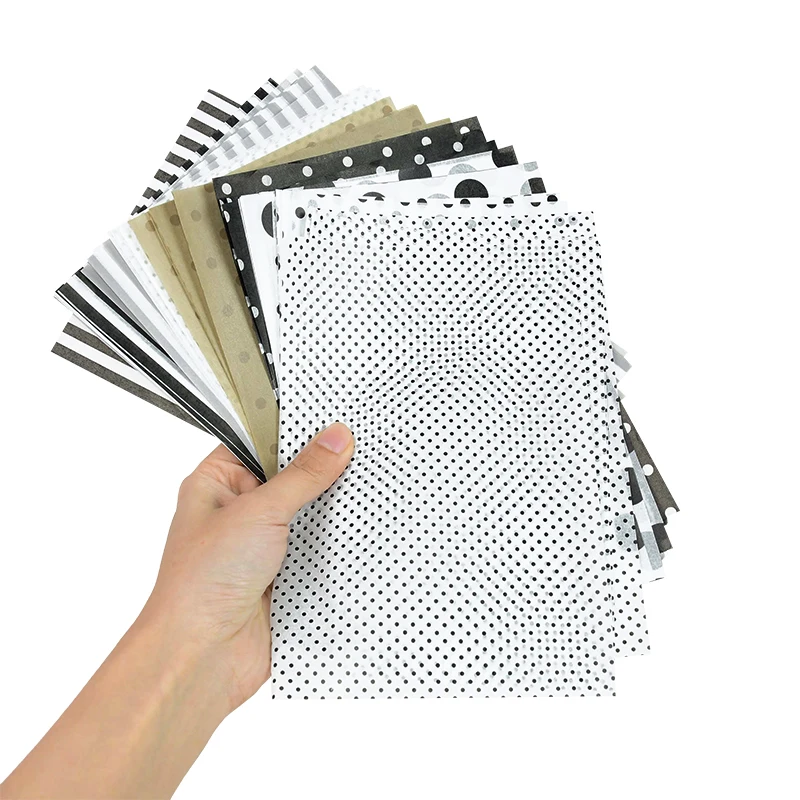 1 сумка смешанного Цвет A5 Сидней Бумага тонкий листы Подарочная Коробка Букет