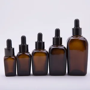 Жидкий реагент из янтарного стекла, 15-100 мл, бутылочка с пипеткой капельница для глаз, ароматерапия