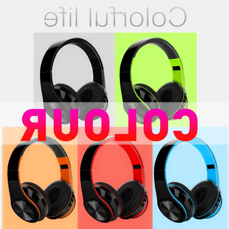 

New HIFI Stereo Wireless Headphone Bluetooth Earphone Stero Headset Build-in Mic with 3.5mm Jack for Xiaomi Samsung iphone