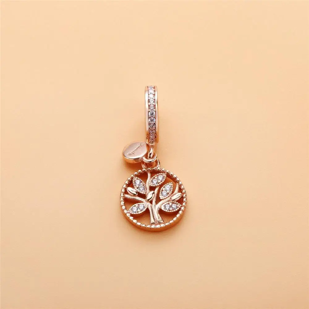 Высокое качество генеалогическое дерево с позолоченным кольцом серебряные