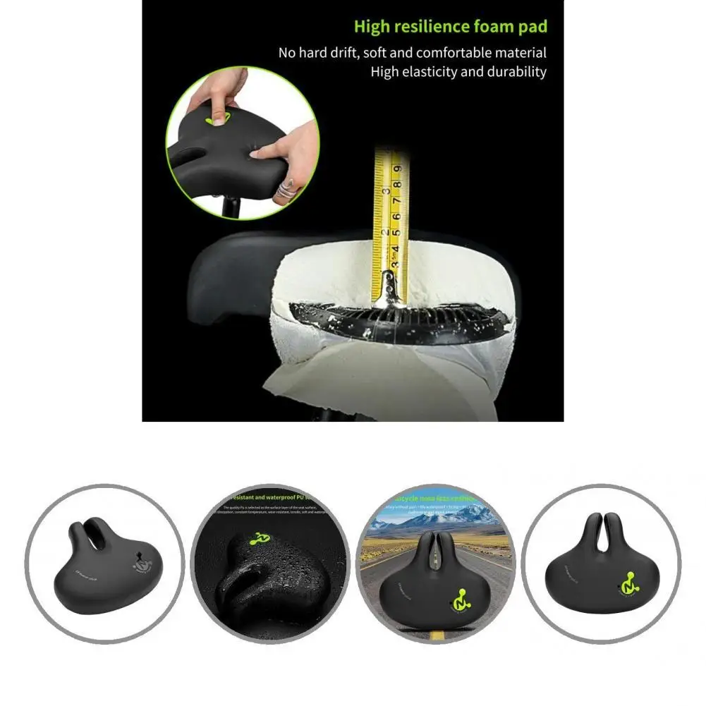 

Bike Cushion Waterproof High Quality Damping Noseless Design Bike Saddle