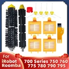 Hepa-фильтр, основная и боковая щетки для iRobot Roomba 700 серии 750, 760, 775, 780, 790, 795, аксессуары для робота-пылесоса