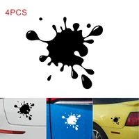 1010cm blot funny car sticker vinyl decal water droplets shape whiteblack car auto stickers for car bumper window auto decor