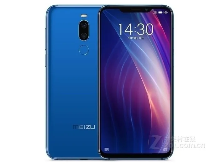 Глобальная версия Meizu X8 4GB 64GB 4G LTE мобильный телефон Snapdragon 710 Восьмиядерный 6,15 ''2220x1080 P распознавание лица разблокировка ЕС зарядное устройство