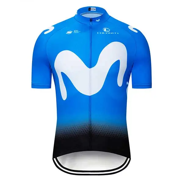 Shirt only 1 Командный MOVISTAR набор Джерси для велоспорта быстросохнущая одежда для велоспорта Ropa Ciclismo Одежда для велоспорта шорты костюм для велоспорта - Цвет: Shirt only 1