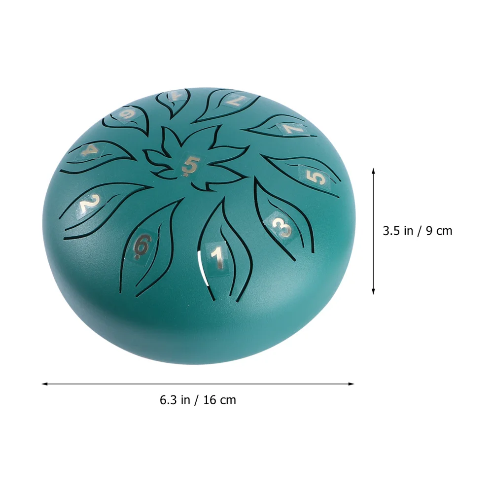 

1 Set Steel Tongue Drum 11 Tune Tongue Drum Instrument with Drum Stick Stand