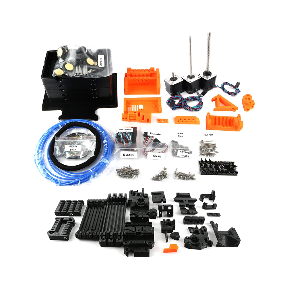 Клон Prusa i3 MK2.5S MK3S MMU2S полный комплект включая печатные части для Prusa i3 MK2.5S/MK3S из разных материалов 2S комплект обновления