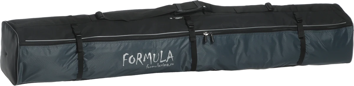 Кофр для 2-3 пар горных лыж FormulaZima &quotVoyage-2&quot серый 160 см |