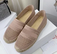 womens shoes new fashion flat mesh sandals classical designers ladies spring autumn espadrilles hollow out loafers shoes 2021