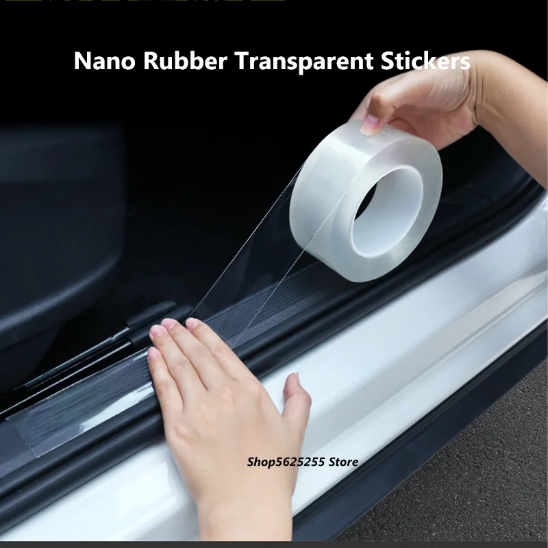 

Car Sill Strip Anti-stepping Bumper Invisible Transparent Protectiv Door Edge Strip e Film For Mercedes Benz W176 W117 C117 W212
