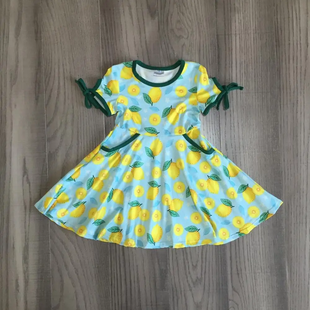 Новое поступление летнее платье для маленьких девочек детская одежда с