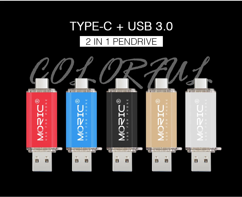 Высокоскоростные флеш-накопители USB 3,0 типа c, флешка, usb ключ, 64 ГБ, 32 ГБ, 16 ГБ, 128 ГБ, ручка-драйвер, персонализированная флеш-память Clef USB3.0