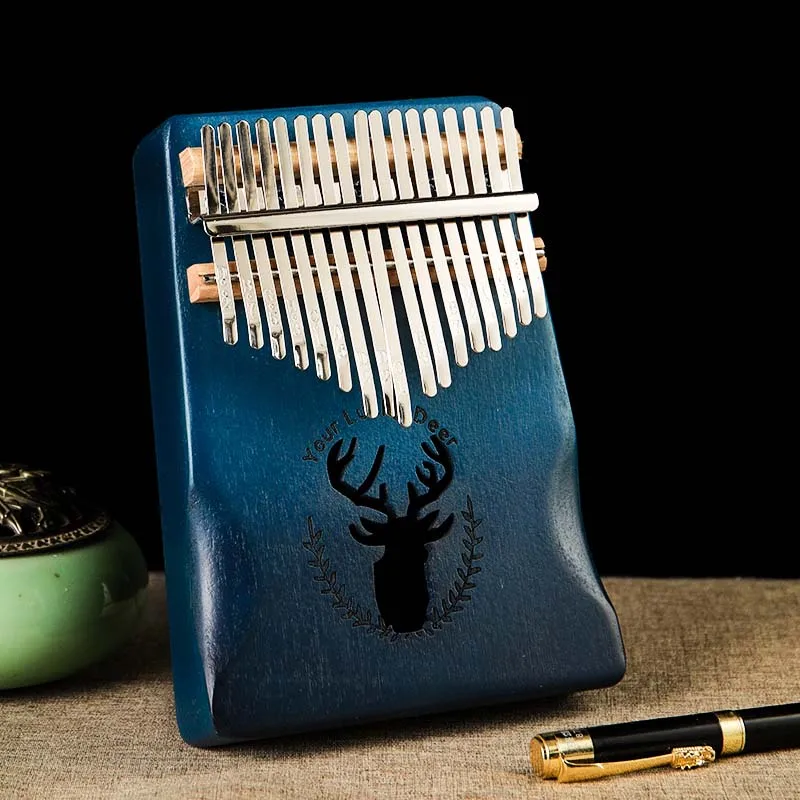 Калимба 17 клавиш для начинающих высококачественный музыкальный инструмент Mibra