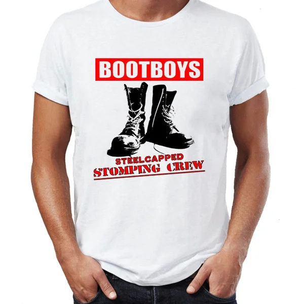 Boot Boys T-shirt Men T Shirt Graphic Tee Short Sleeve Tops