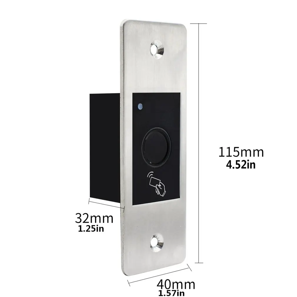 

Metal IP66 Waterproof Outdoor Use Embedded Biometric Fingerprint Access Controller Standalone RFID Card Door Access Control