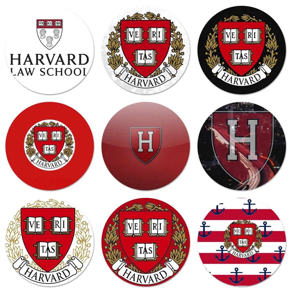 Значок логотипа Гарвардского университета фотография одежды рюкзака