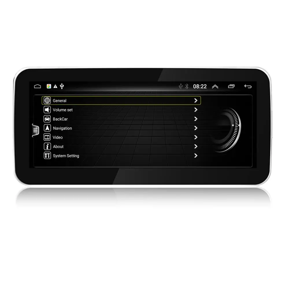 COIKA 10,2" Android 9,0 Система Автомобильный мультимедийный плеер для Audi A4 A5 2009- gps Navi Стерео wifi 4G Bluetooth ips экран 2+ 32