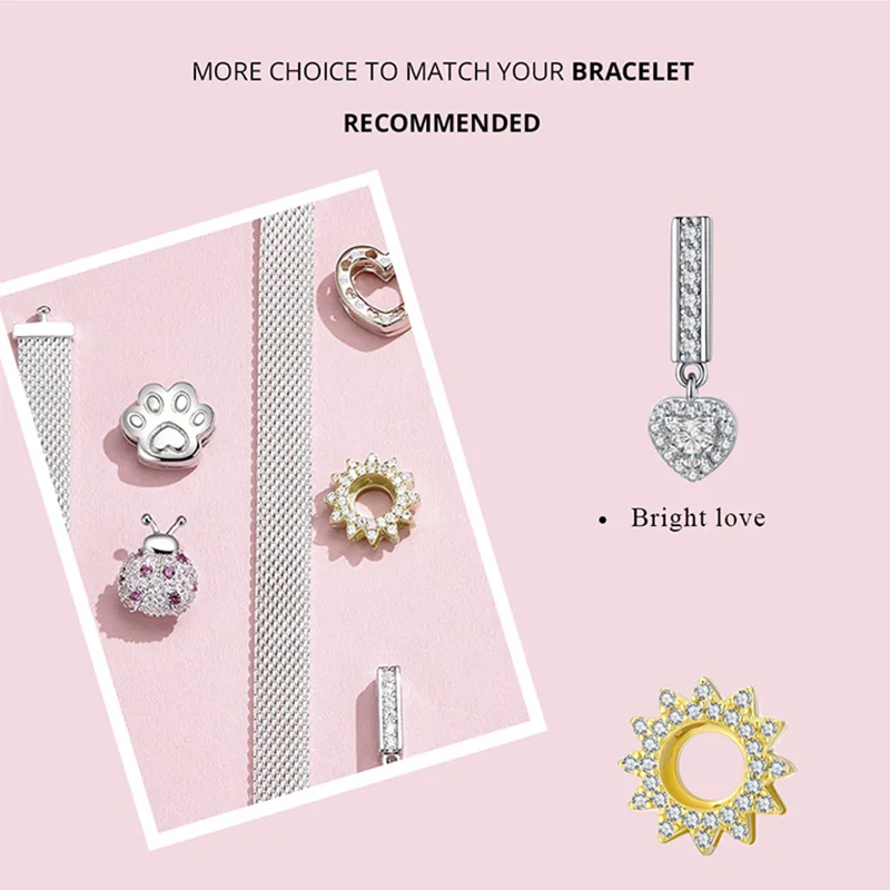 Шарм-бусина божья коровка из серебра 925 пробы | Украшения и аксессуары