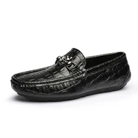 genuine leather men shoes casual luxury brand 2020 italian mens loafers moccasins breathable slip on boat shoes plus size 38 46