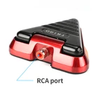 Принадлежности для татуировок Профессиональный Премиум треугольный ножной переключатель с RCA зажимом шнур для тату источник питания тату ножной переключатель