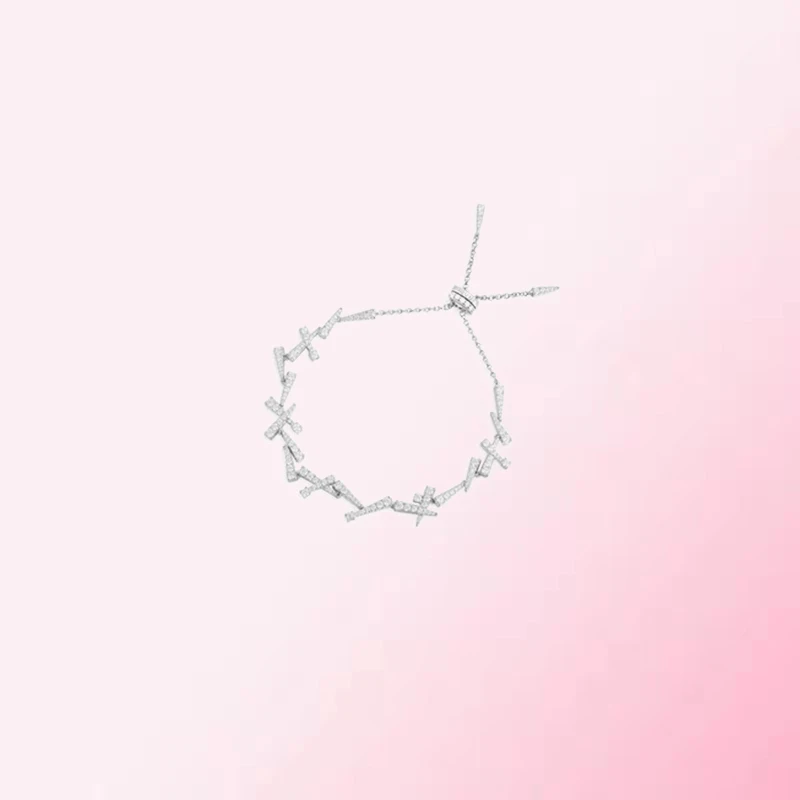 

1:1 Customized Couple Light Luxury Fashion Personality Exquisite Bracelet Made Of 925 Sterling Silver