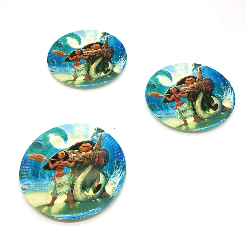 81 шт./лот Deluxe с мультипликационным принтом героями мультфильма Моана Тема из