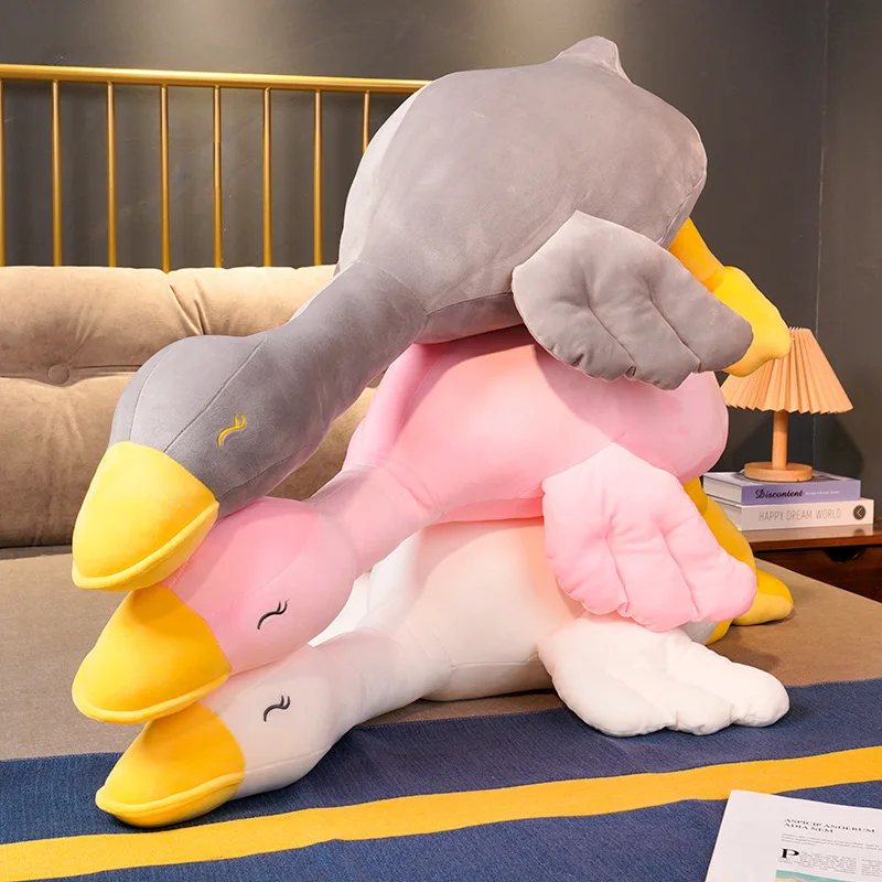 

Подушка плюшевая гусиная детская, 50-140 см