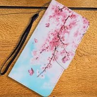 cute kids flip phone wallet for case apple iphone 13 12 mini 11 pro max xr x xs se 2020 card slot patterned leather cover d20f