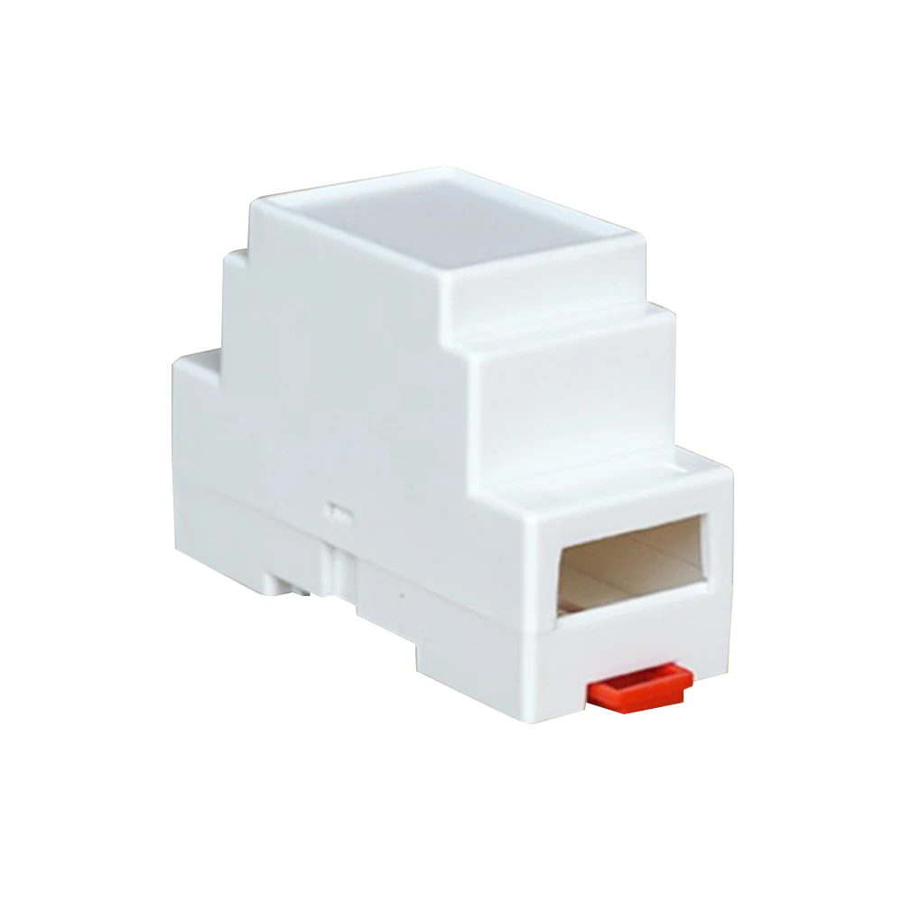 

88x37x59mm Plastic Electronics Box Project Case DIN Rail PLC Junction Box