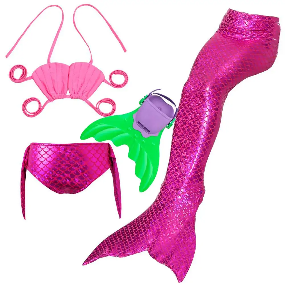 Cola de sirena новый детский хвост русалки для купания косплей вечерние купальные