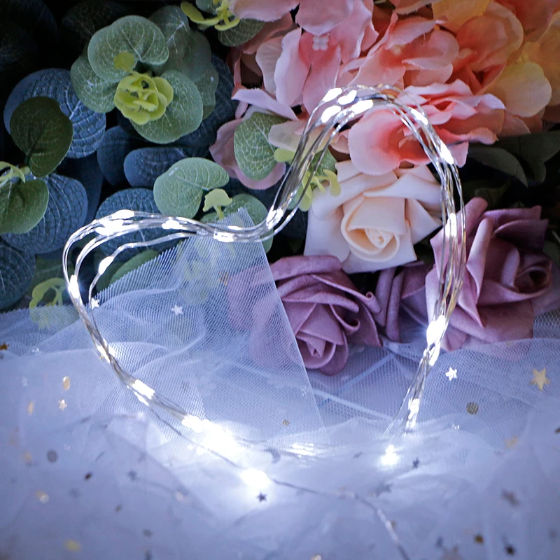 Led String Lights 3/4M AA Battery USB for DIY Wedding Centerpiece Party Christmas Decoration | Лампы и освещение