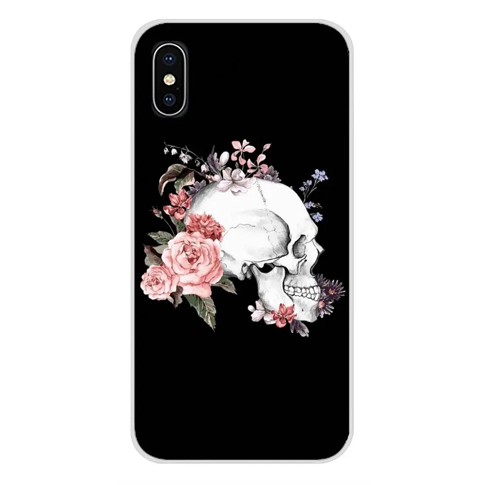 Прекрасный скелет для Samsung Galaxy S2 S3 S4 S5 Mini S6 S7 Edge S8 S9 S10E Lite Plus Аксессуары чехлы