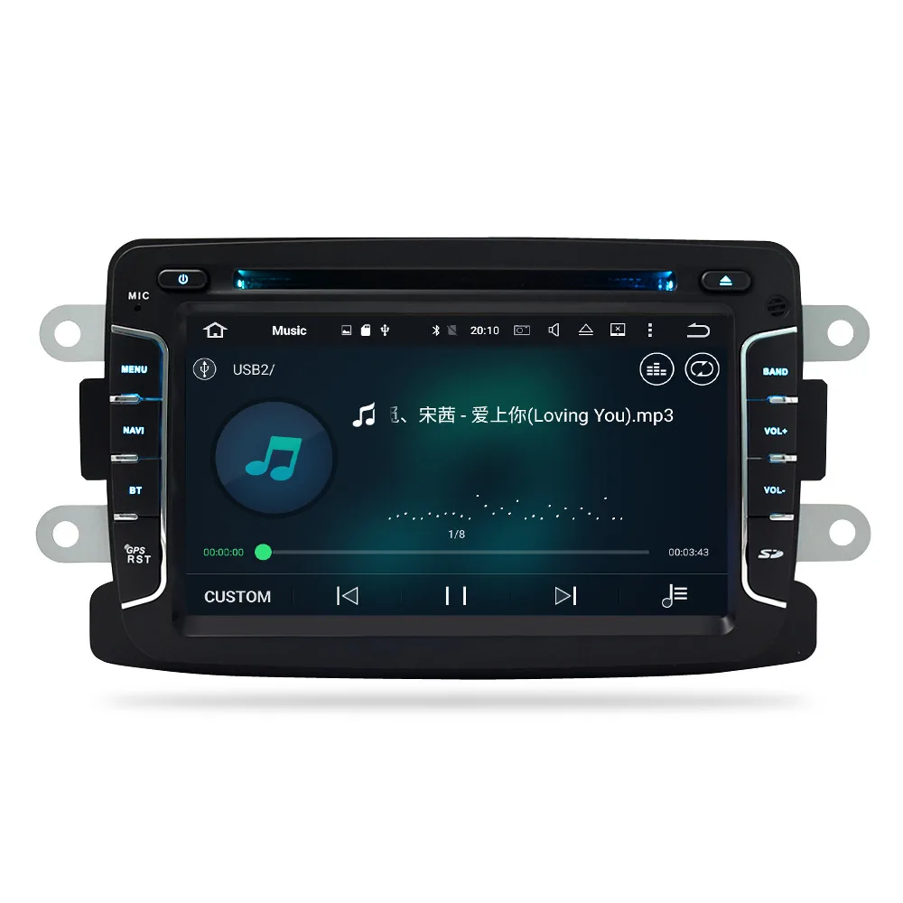 Android 9 0 автомобильный Радио dvd плеер для Renault Duster Sandero Dacia LADA Xray 2 Logan Авто Стерео
