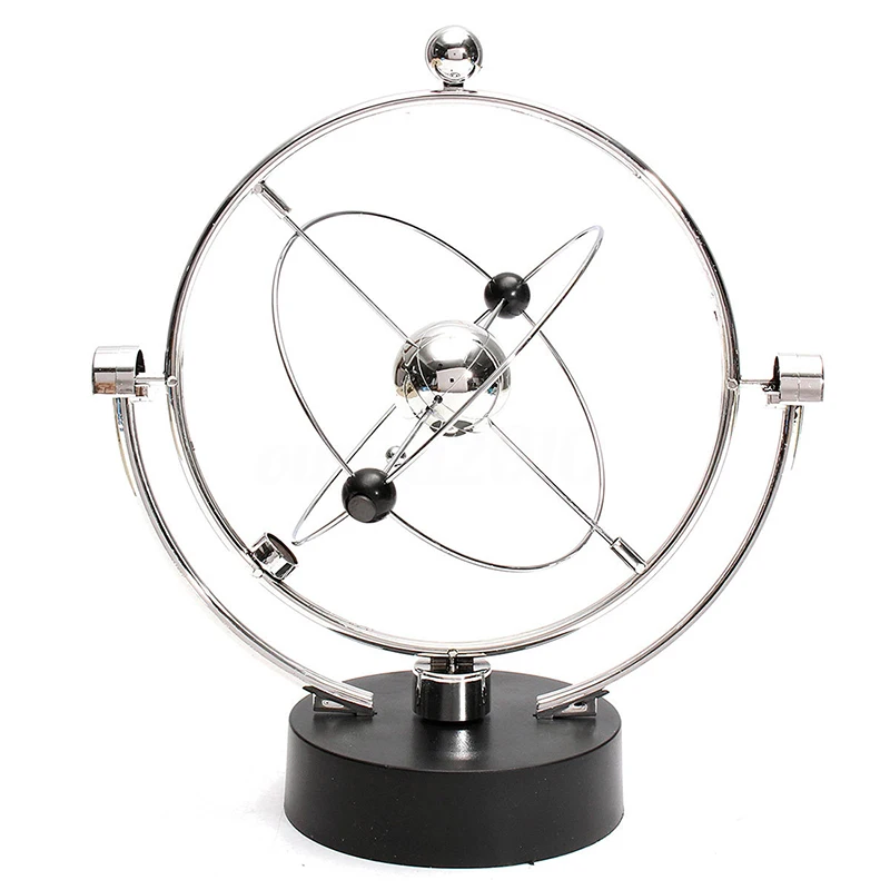 

New Kinetic Orbital Revolving Gadget Perpetual Motion Desk Art Toy Office Decoration