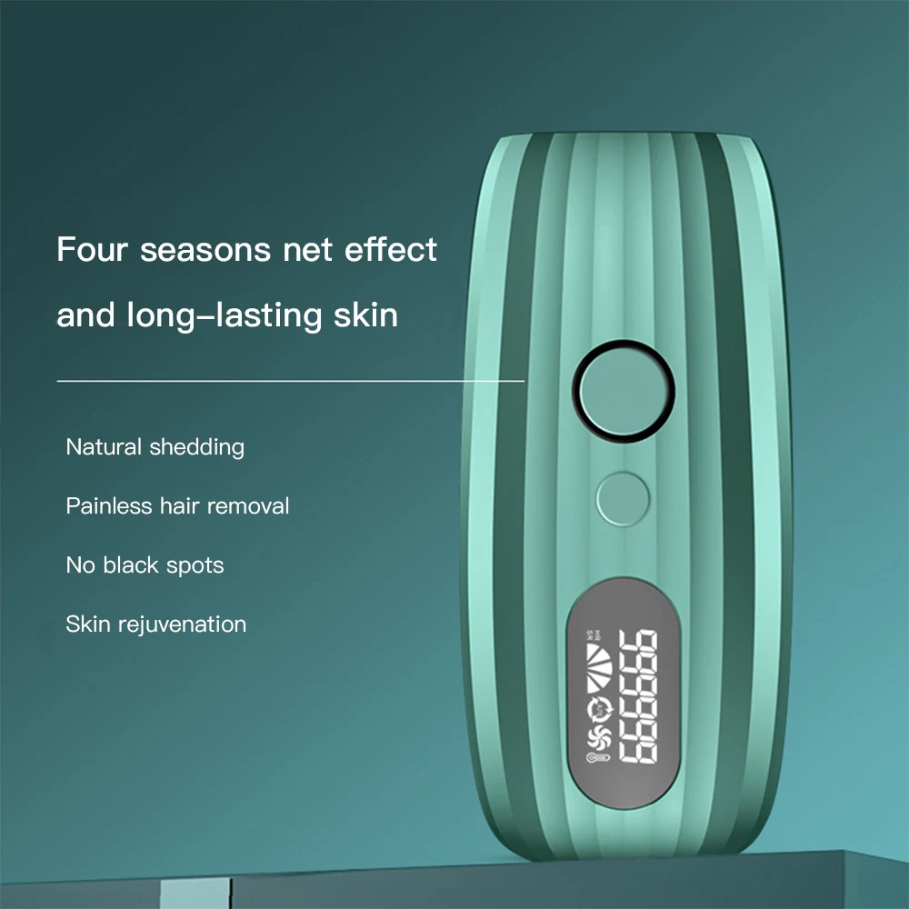

Flashes Laser Epilator Permanent Hair Removal Machine Electric Facial Photoepilator Device For Women Female Bikini