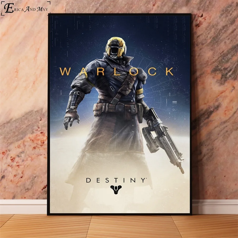 Рисунок игра Destiny холст картины Плакаты и принтами для Гостиная без рамы