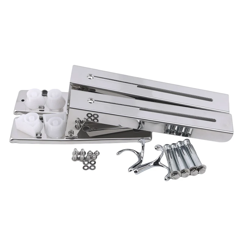 

Stainless Steel Microwave Oven Bracket Wall-Mounted Kitchen Rack Telescopic Bracket Oven Rack
