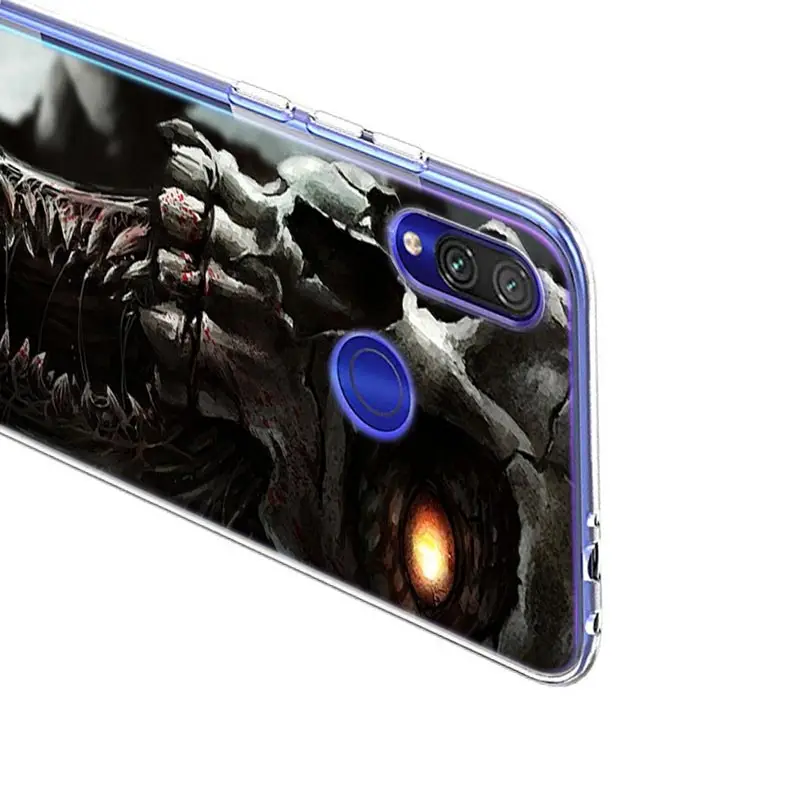 

Grim Reaper Skull Skeleton For Xiaomi Redmi 10X 9I 9C 9A 9 GO K30 Ultra K20 8A 8 7A 7 S2 6 Pro 5G Bright Soft Phone Case