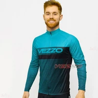 vezzo 2021 new high quality spring and summer mens triathlon sweatshirt cycling mountain bike cycling jersey with long sleeves