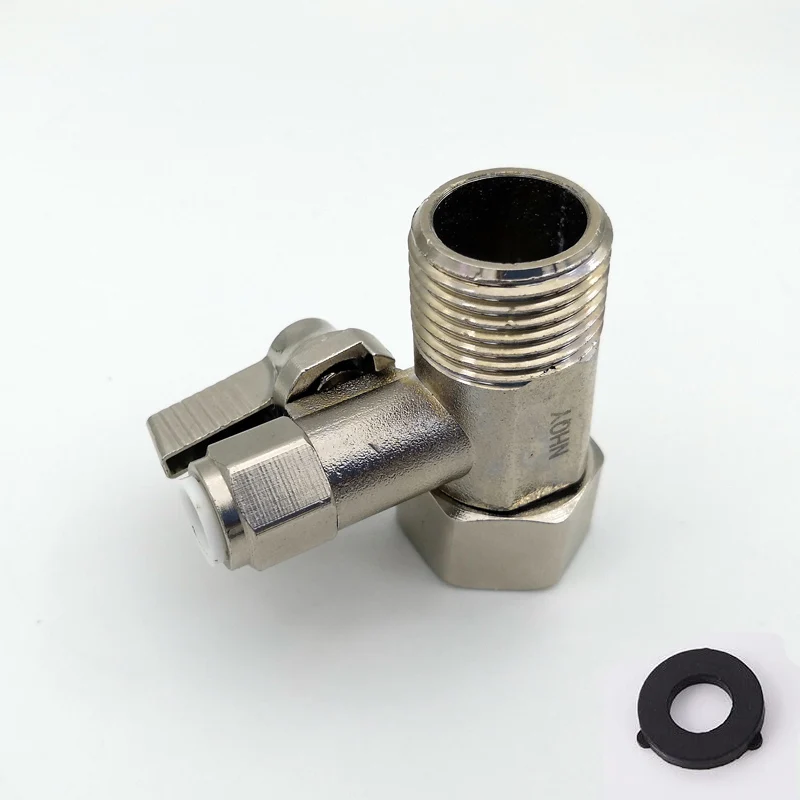 1/" до 3/8"(9,5 мм) 1/" до 1/4"(6,5 мм) шаровой фильтр для воды обратного осмоса