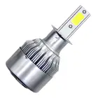H3 комплект автомобильных светодиодных фар 72W 8000LM Turbo Light Bulb 6000K Beam Angle 360 Degree Waterproof Auto Product Car Accessories