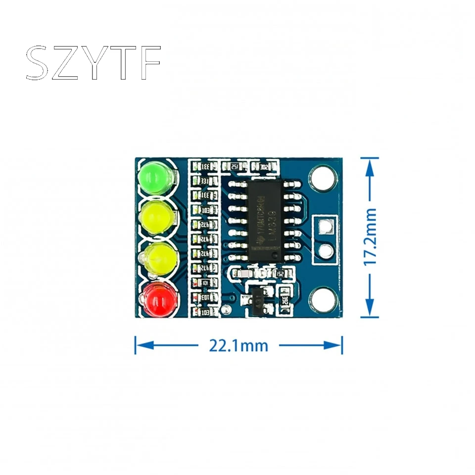 12 В индикатор питания батареи модуль Плата 4 сегментов светодиодный | Электронные