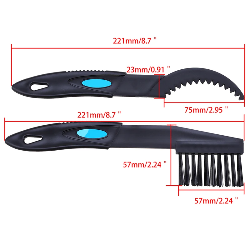 1 комплект гранж щетка устройство для очистки цепи колесо маховик велосипед