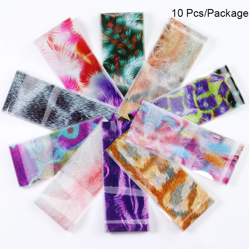 10 шт. наклейки для дизайна ногтей | Красота и здоровье