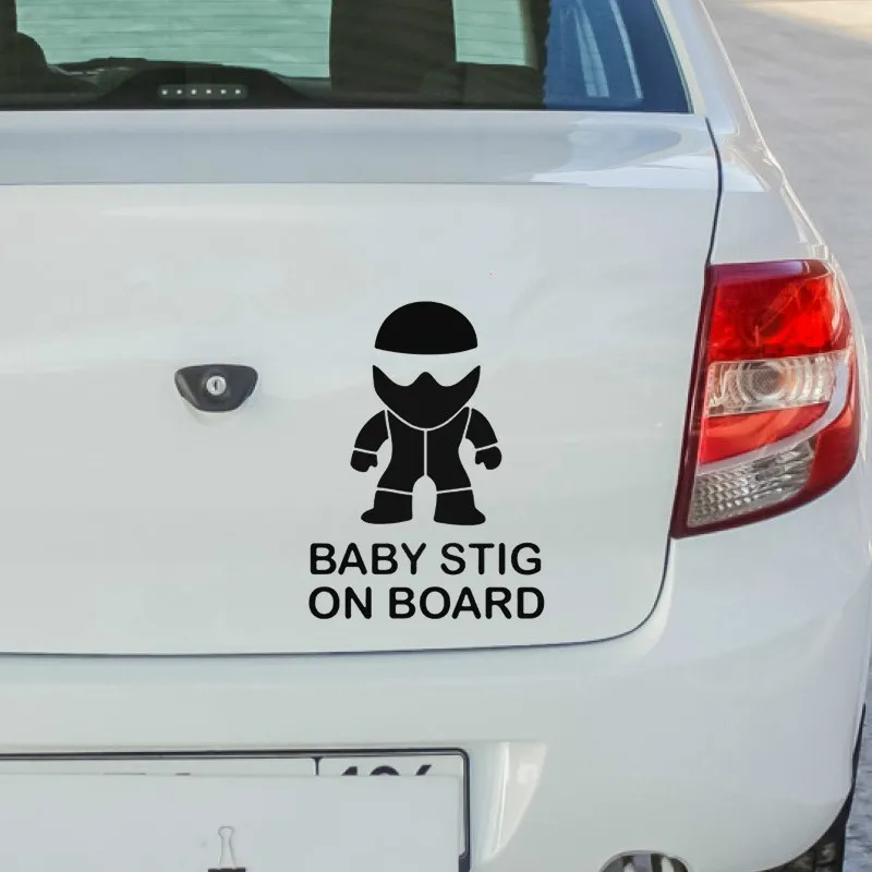 

Baby Car Sticker Vinyl Auto Accessories Car Window Car Styling Decal PVC 13cmx9cm Cover Scratches Waterproof