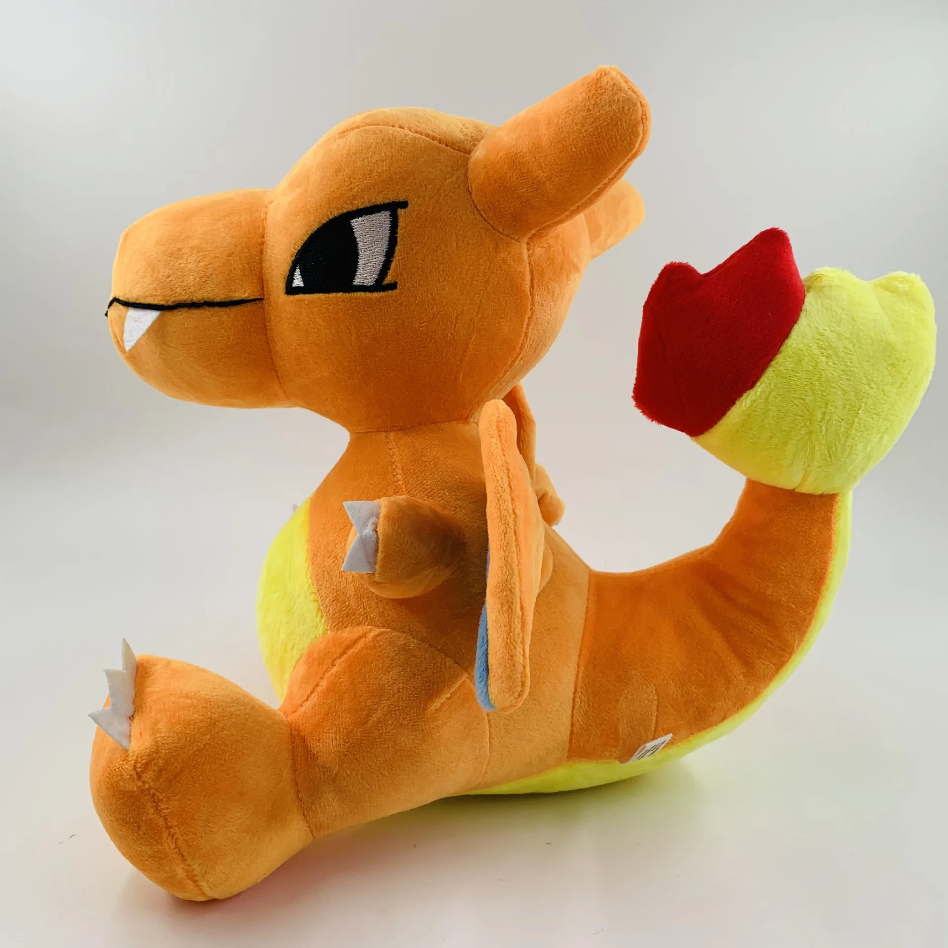 

new 25cm plush Long-mouthed Charizard Heterochromatic pink Celebi cute hot soft good quality lovely toy christmas gift for kid