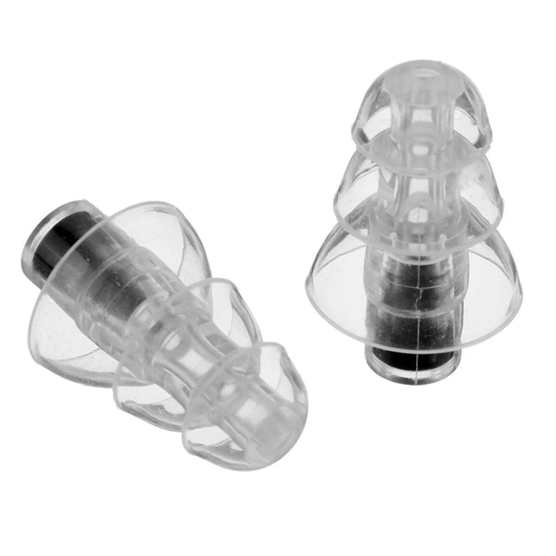 27Db силиконовые наушники вкладыши с фильтром для музыки затычки ушей