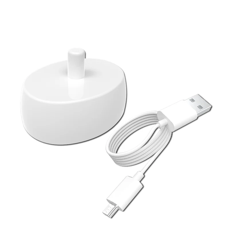 

Зарядное устройство для электрической зубной щетки с USB-кабелем, универсальное зарядное устройство подходит для большинства устройств Oral B ...