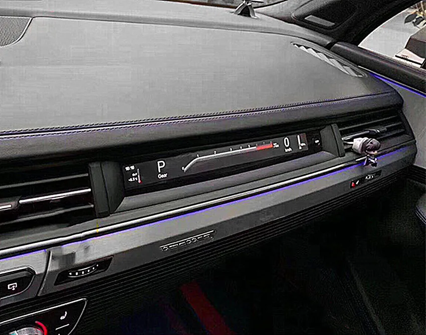 Модифицированный ЖК кластер со стороны пассажира для совместного пилота